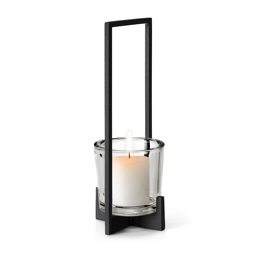 Blomus Nero Large Lantern With Sqr Handle