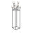 Blomus Nero Candle Holder Floor With 4 Sq
