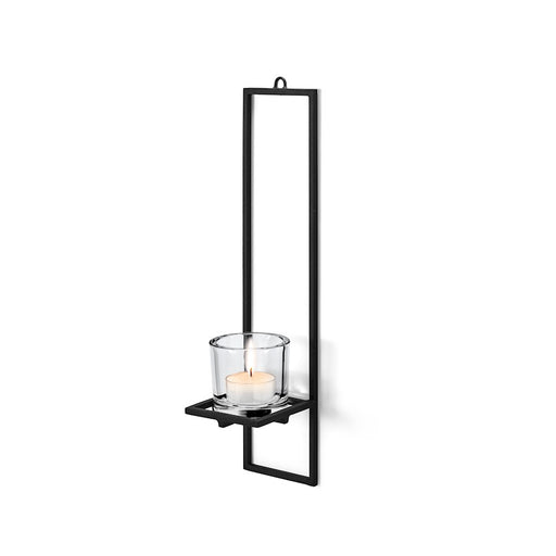 Blomus Nero Medium Candle Holder Wall