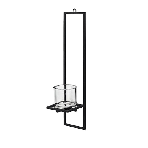 Blomus Nero Medium Candle Holder Wall