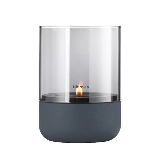 Blomus Calma Hurricane Lamp For Tealight, Grey