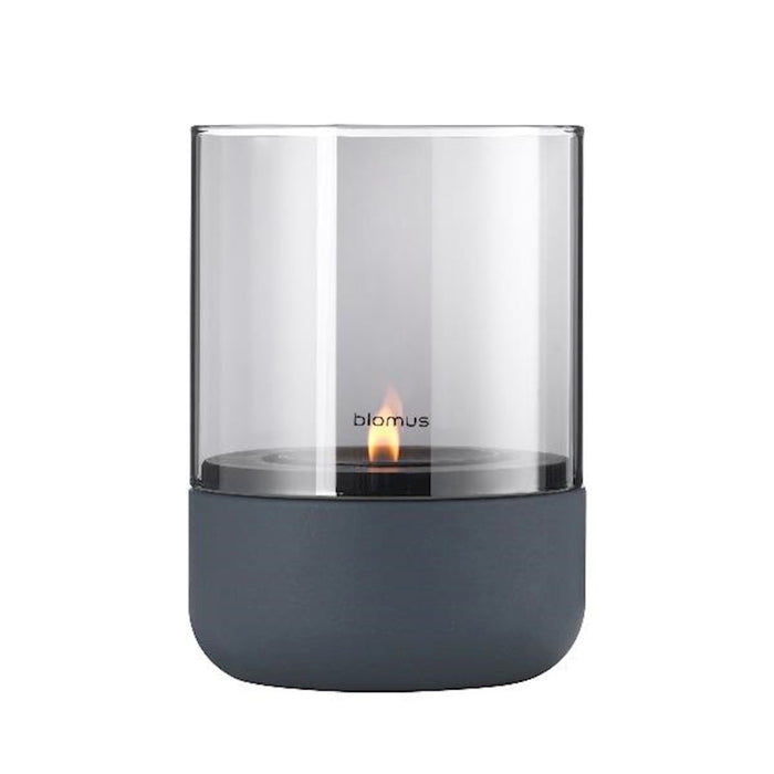 Blomus Calma Hurricane Lamp For Tealight, Grey