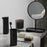 Blomus Modo Wall Mounted Toilet Paper Holder, White Ti Coated