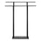 Blomus Menoto Free Standing Towel Rack, Wide Black