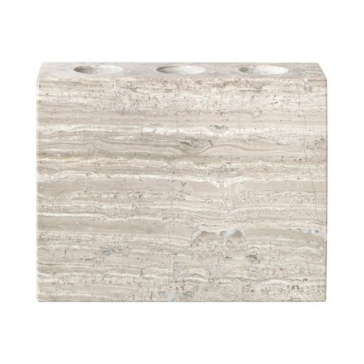 Blomus Lamura Marble Toothbrush Holder, 3.5X4.5X1.5"