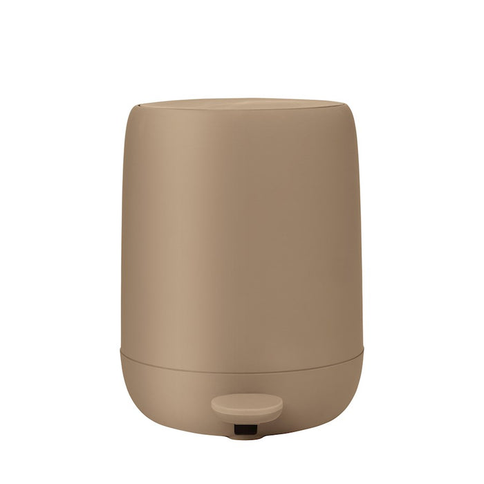 Blomus Sono Pedal Bin Wastepaper Basket, Tan, .8 Gallon