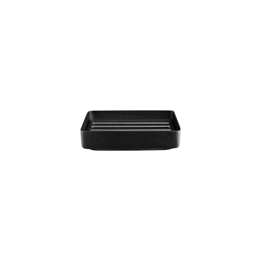 Blomus Nexio Soap Dish, 0.8"X3"3.9", Black