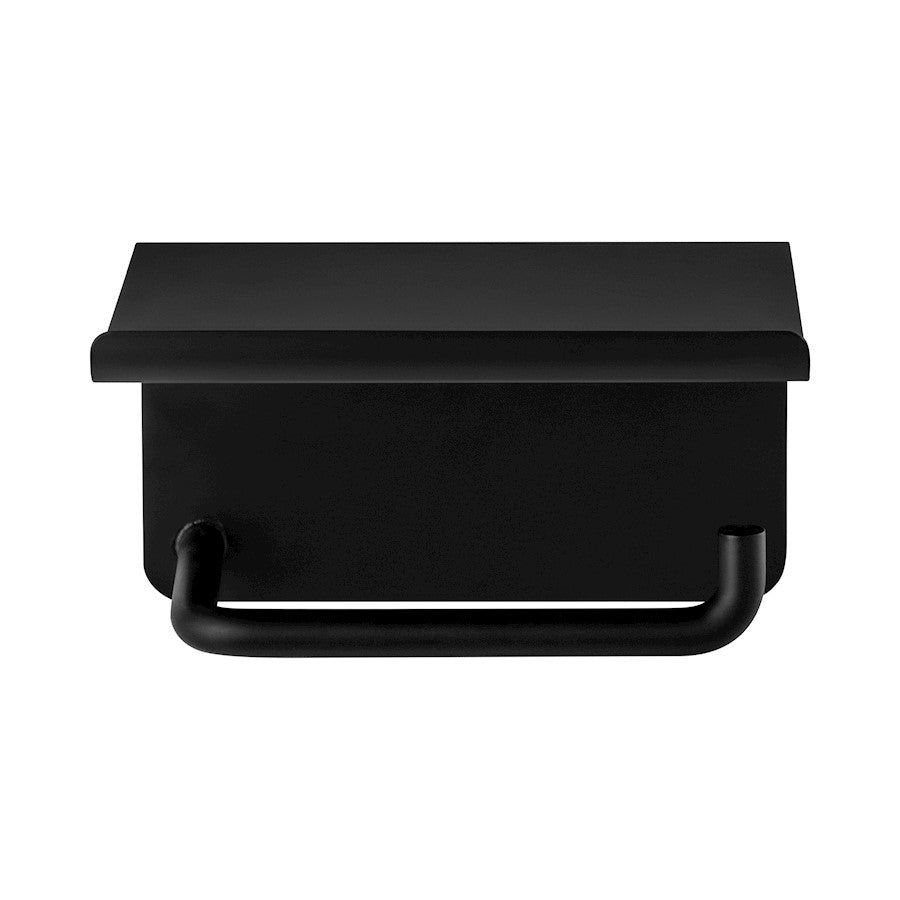 Blomus Modo Toilet Paper Holder/Tray Black Ti Coated