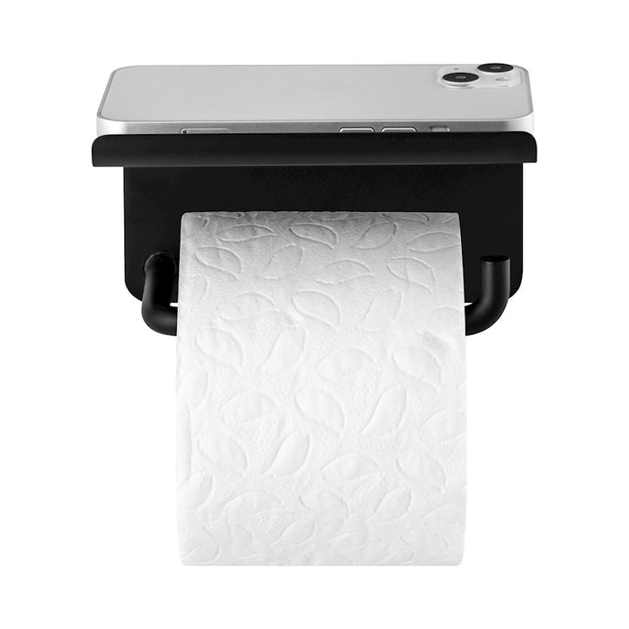 Blomus Modo Toilet Paper Holder/Tray Black Ti Coated