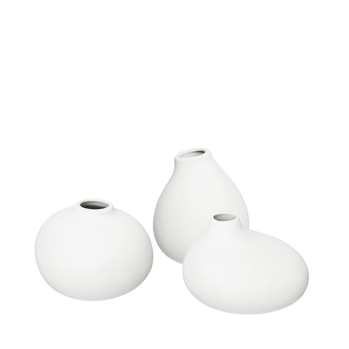 Blomus Nona Set Of 3 Mini Vases