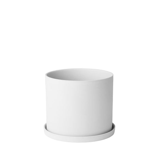 Blomus Nona Herb Pot 4.5"X5.9", White