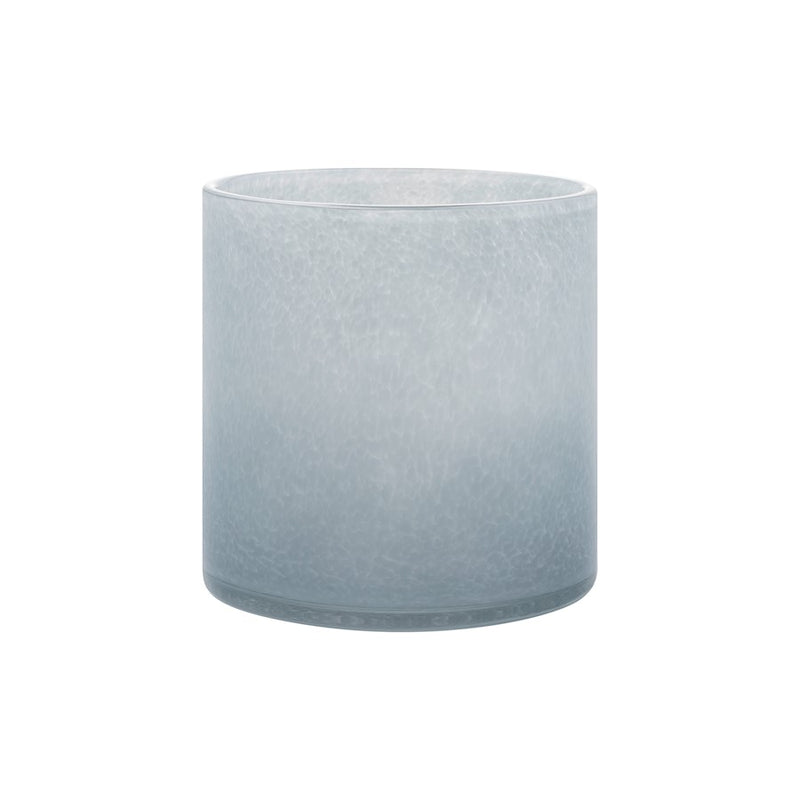 Blomus Saga Glass Hurricane Lamp/Medium, Tradewinds (Blue)
