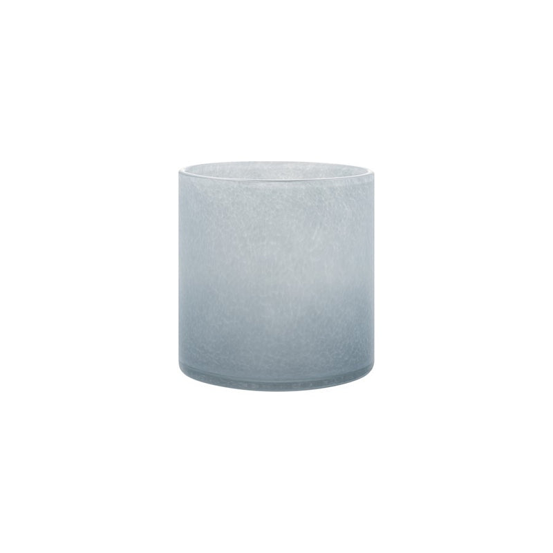 Blomus Saga Glass Hurricane Lamp/Small, Tradewinds (Blue)