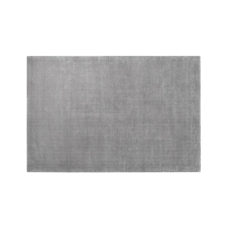 Blomus Visca Viscose Area Rug, Zinc (Grey), 118" X 79"