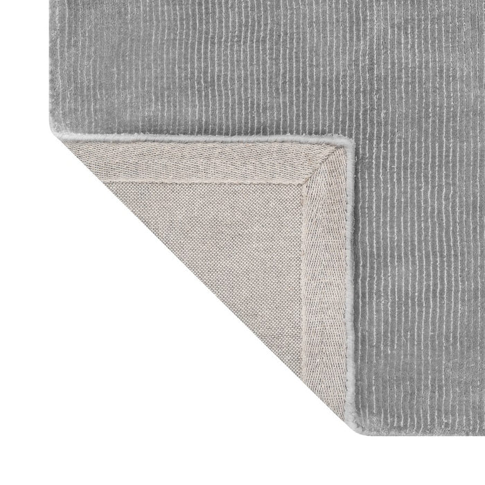 Blomus Visca Viscose Area Rug, Zinc (Grey), 118" X 79"