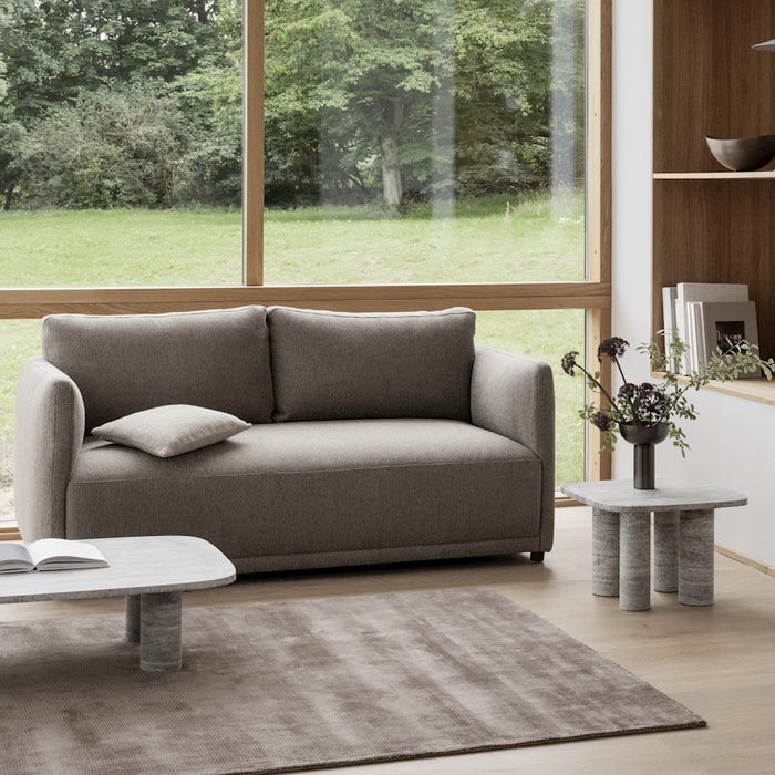 Blomus Visca Viscose Area Rug, Zinc (Grey), 118" X 79"