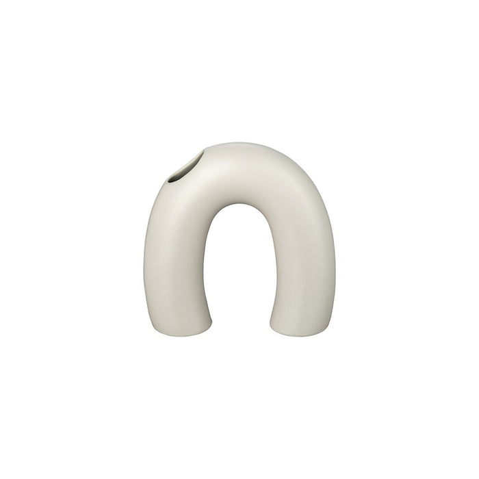 Blomus Kagetsu Ceramic Medium Vase, Micro Chip (Grey) - 67091