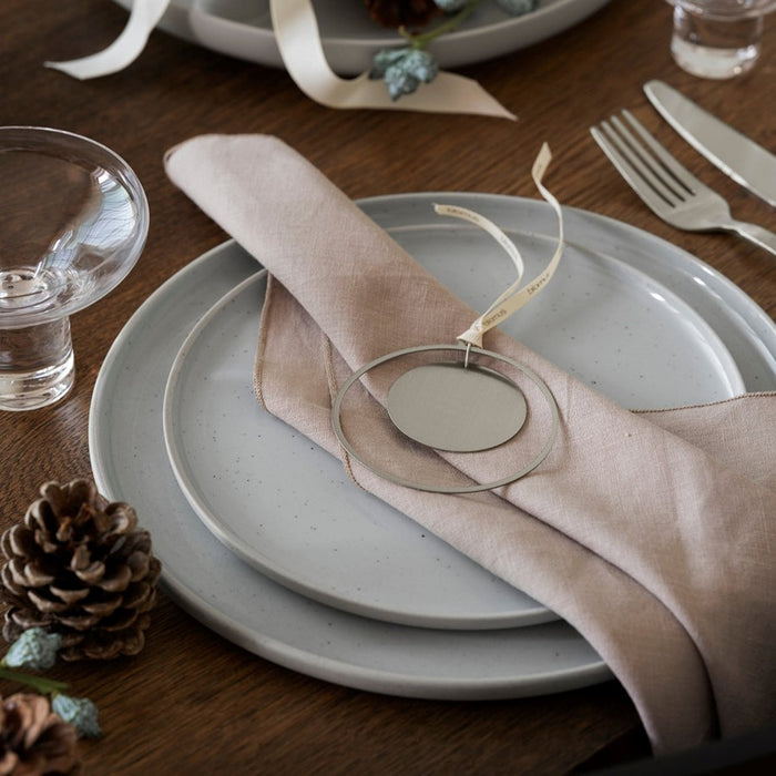 Blomus Kitai Modern Silver Ornament/Ring, Set Of 4