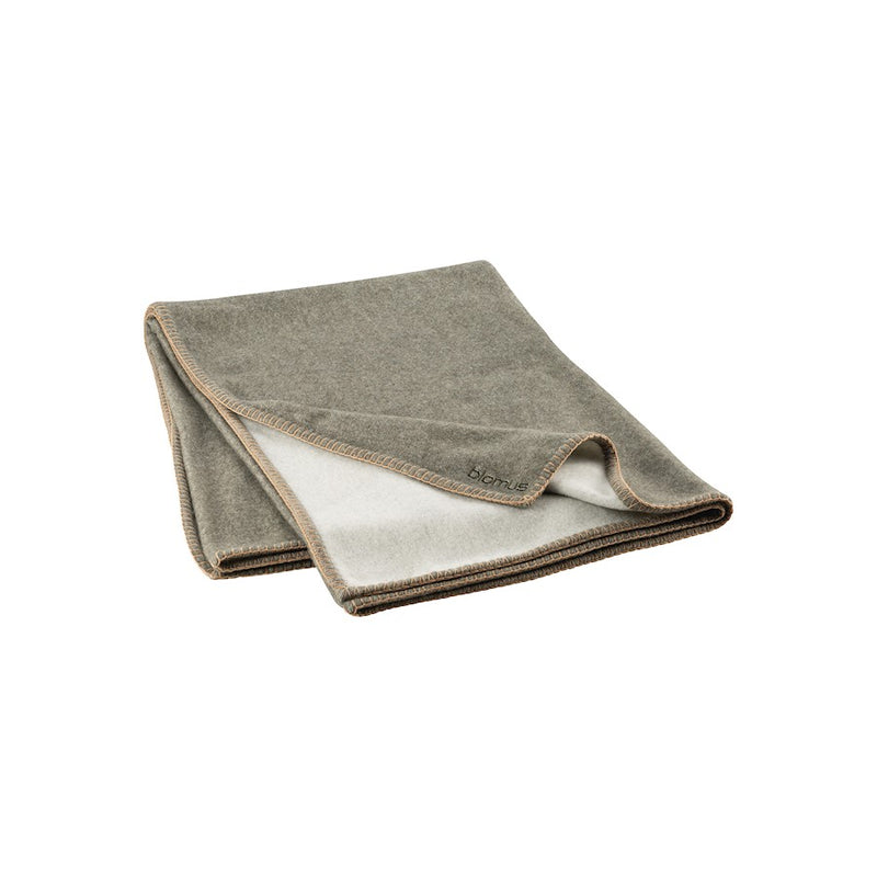Blomus Ahwi Wool Throw, Agave Green