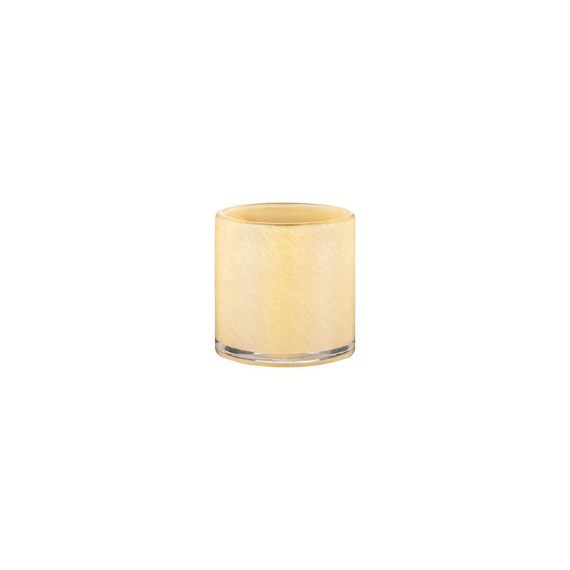Blomus Saga Glass Hurricane Lamp, Small, Vanilla