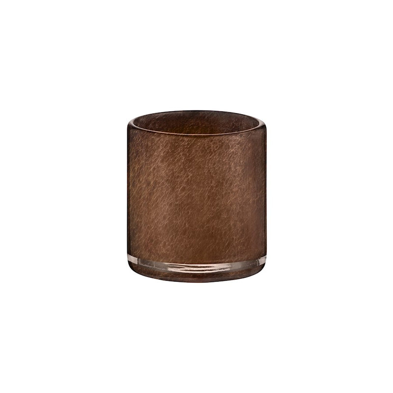 Blomus Saga Glass Hurricane Large Lamp, Espresso