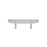 Blomus Oru Steel Medium Wall Shelf, Brushed Stainless - 67205