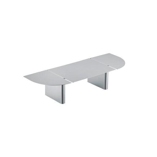 Blomus Oru Steel Medium Wall Shelf, Brushed Stainless