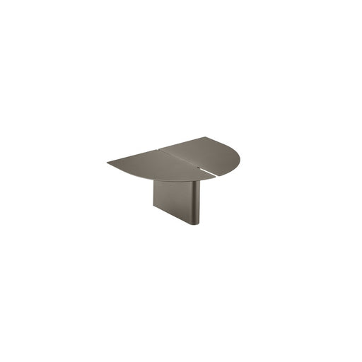 Blomus Oru Steel Small Wall Shelf, Burnt Metal