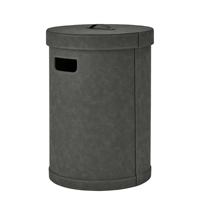 Blomus Sahla Decorative Storage Bin/Medium, Pewter (Charcoal) - 67228