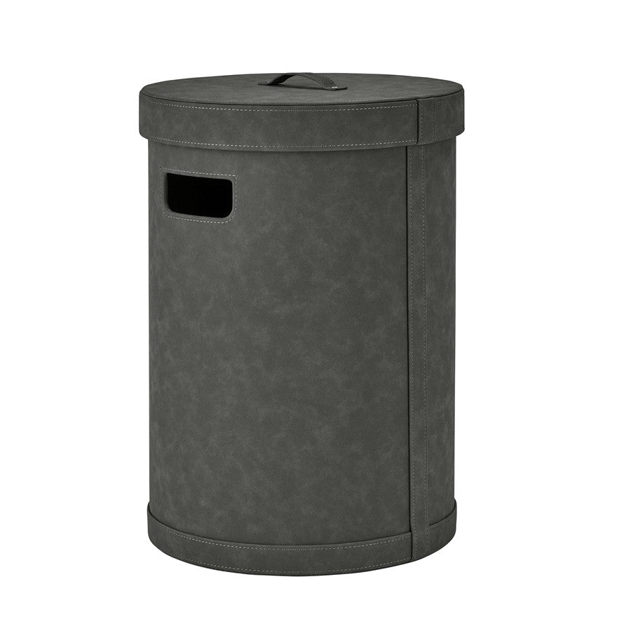 Blomus Sahla Decorative Storage Bin/Medium, Pewter (Charcoal) - 67228