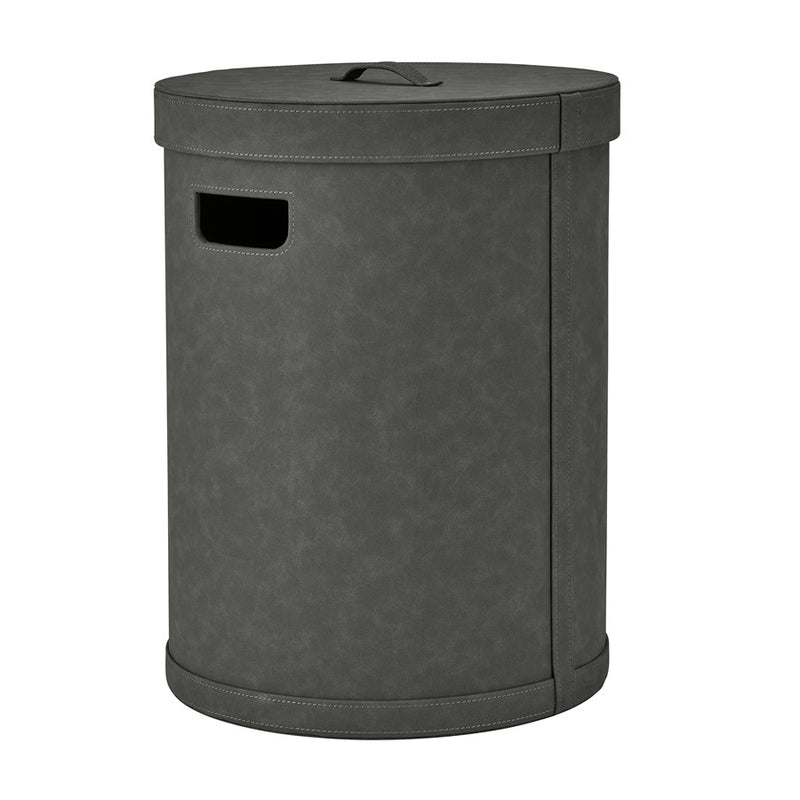 Blomus Sahla Decorative Storage Bin/Large, Pewter (Charcoal)