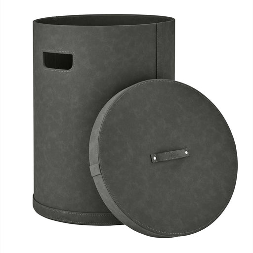 Blomus Sahla Decorative Storage Bin/Large, Pewter (Charcoal)