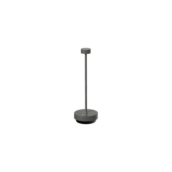 Blomus Turas Mobile Rechargeable Led Table Lamp, Granite Grey