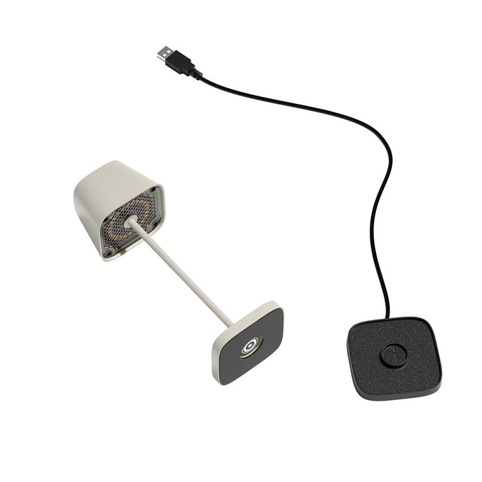 Blomus Kodu Mobile Rechargeable Led Table Lamp, Silk Grey