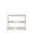 Blomus Sukoya Oak 3 Shelf Shelving Unit White Laquered - 67314