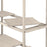 Blomus Sukoya Oak 5 Shelf Shelving Unit, White Lacquered