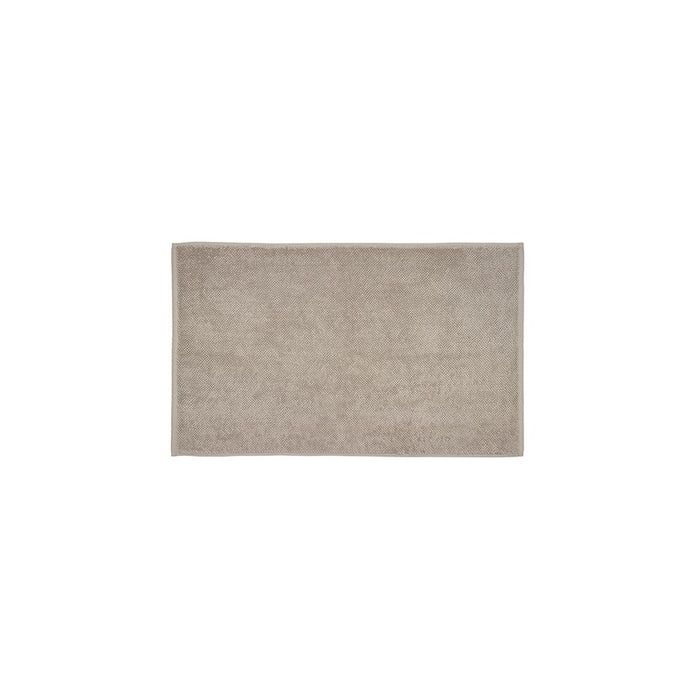 Blomus Kaavu Organic Cotton Bathmat/Medium, Satellite (Taupe/Med Grey)