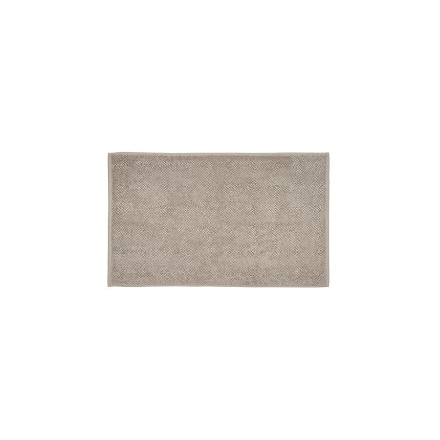 Blomus Kaavu Organic Cotton Bathmat/Medium, Satellite (Taupe/Med Grey)