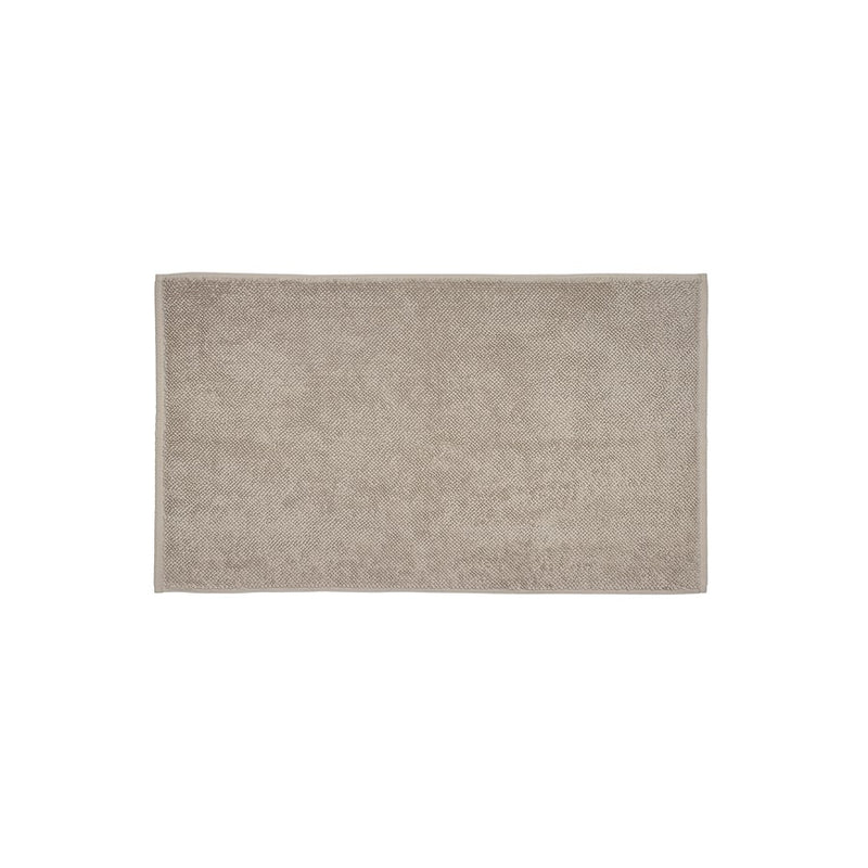 Blomus Kaavu Organic Cotton Bathmat/Large, Satellite (Taupe/Med Grey)
