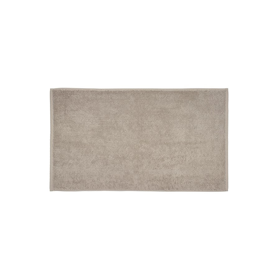 Blomus Kaavu Organic Cotton Bathmat/Large, Satellite (Taupe/Med Grey) - 67329