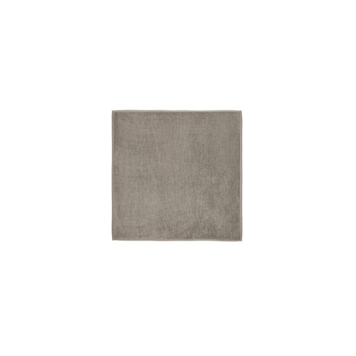 Blomus Tuyo Organic Cotton Bathmat/Square, Satellite (Taupe/Med Grey) - 67332