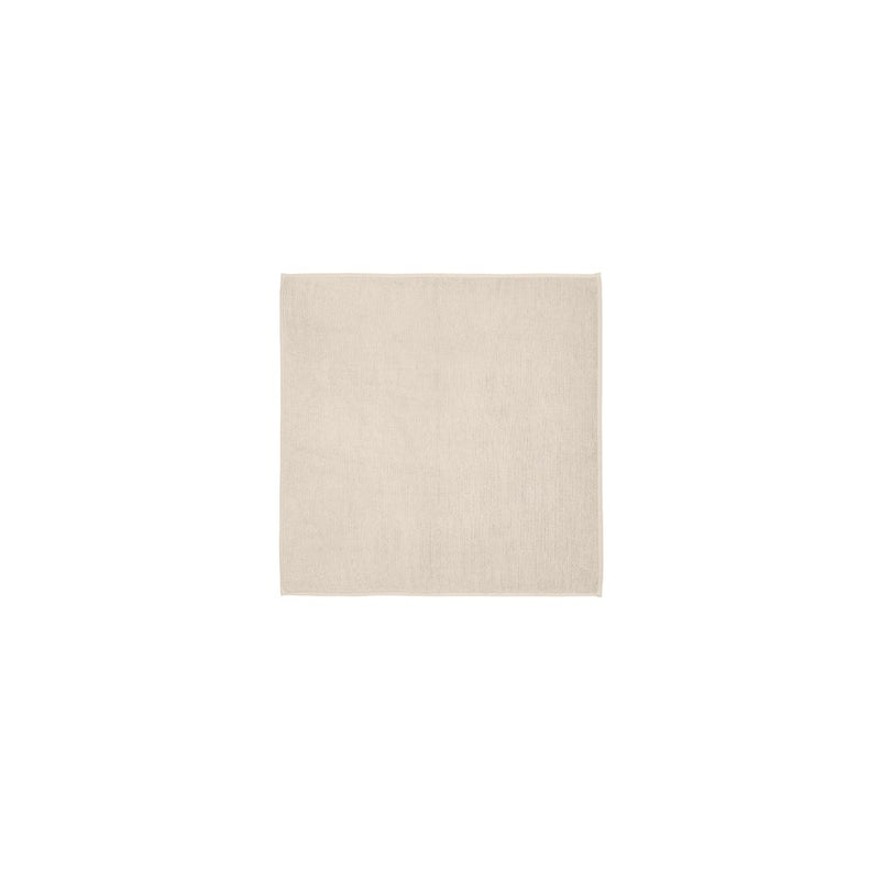 Blomus Tuyo Organic Cotton Bathmat/Square, Moonbeam (Beige)