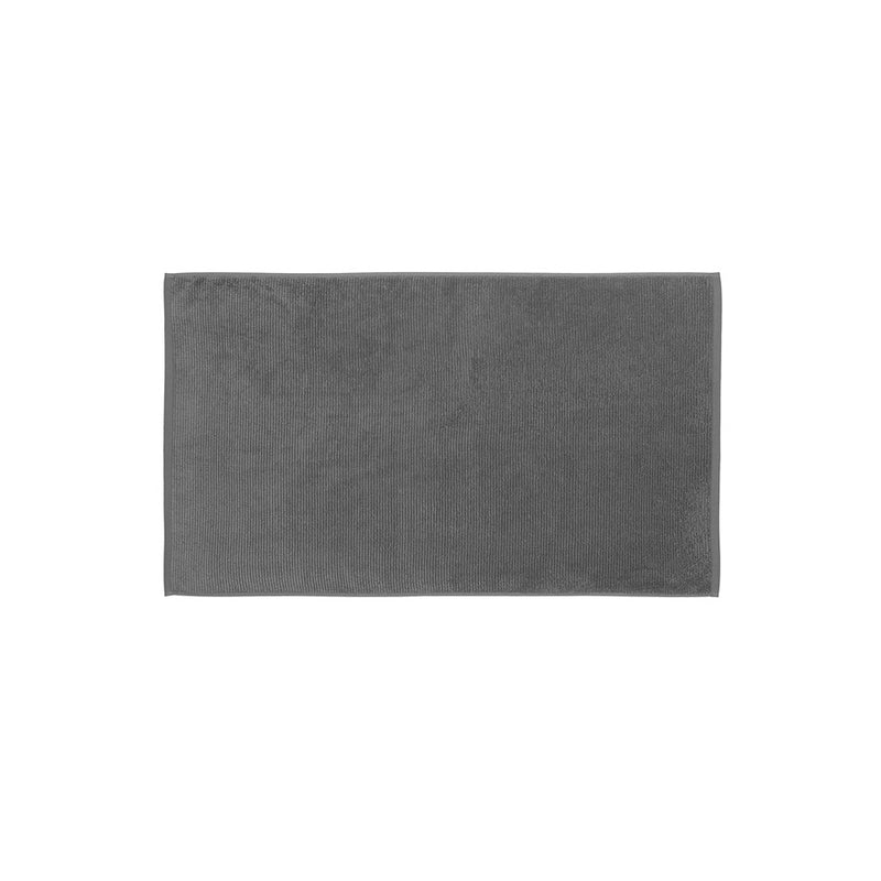 Blomus Tuyo Organic Cotton Bathmat/Rectangle, Magnet (Charcoal)