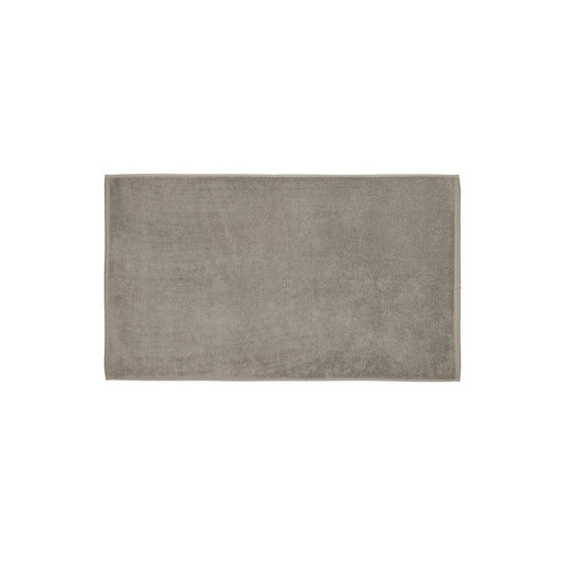 Blomus Tuyo Organic Cotton Bathmat/Rectangle, Satellite (Taupe/Med Grey) - 67335