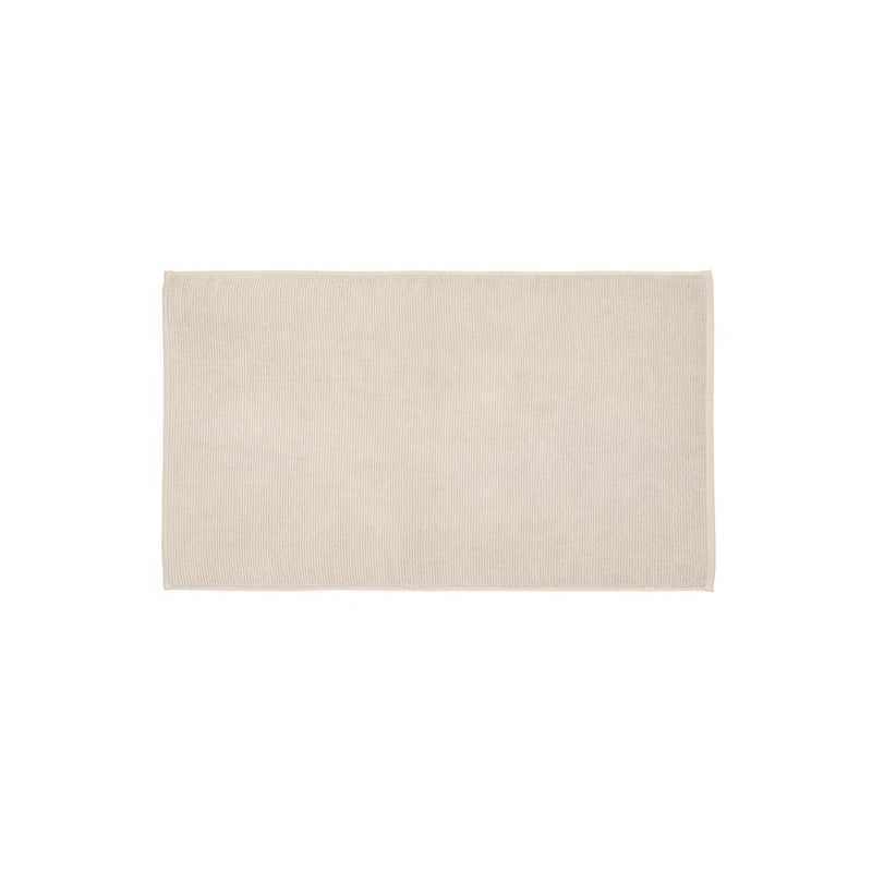 Blomus Tuyo Organic Cotton Bathmat/Rectangle, Moonbeam (Beige)