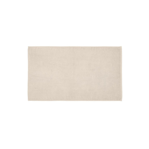 Blomus Tuyo Organic Cotton Bathmat/Rectangle, Moonbeam (Beige) - 67336