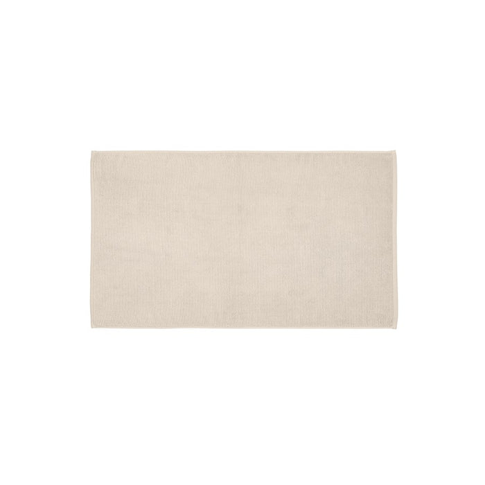 Blomus Tuyo Organic Cotton Bathmat/Rectangle, Moonbeam (Beige) - 67336