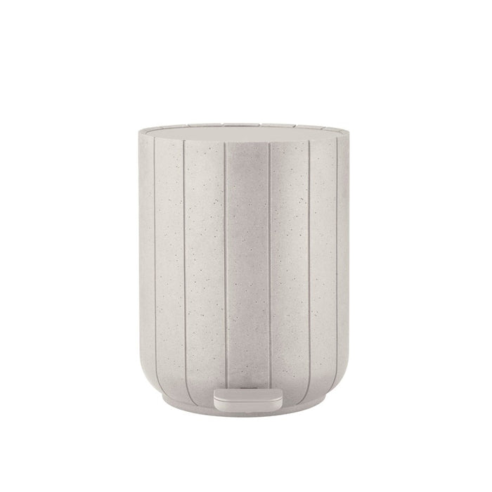 Blomus Kua Pedal Bin Wastepaper Basket, Moonbeam/Beige