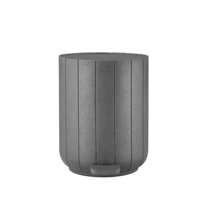Blomus Kua Pedal Bin Wastepaper Basket, Magnet/Charcoal