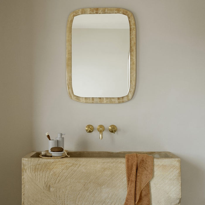 Blomus Kua Bathroom Tray/Soap Dish, Micro Chip/Grey